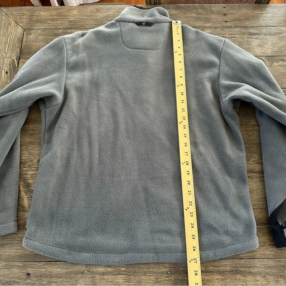 Columbia Mens Medium Titanium Fleece Jacket NASCAR DuPont Motorsports Racing M - Picture 6 of 8